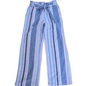 Angel Kiss Linen Paper Bag Waist Pants S